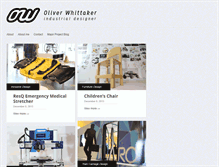 Tablet Screenshot of oliverwdesigns.com